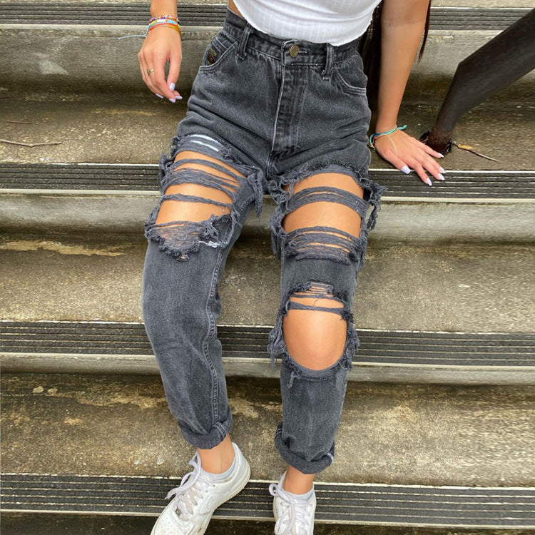 Ripped Thin jeans