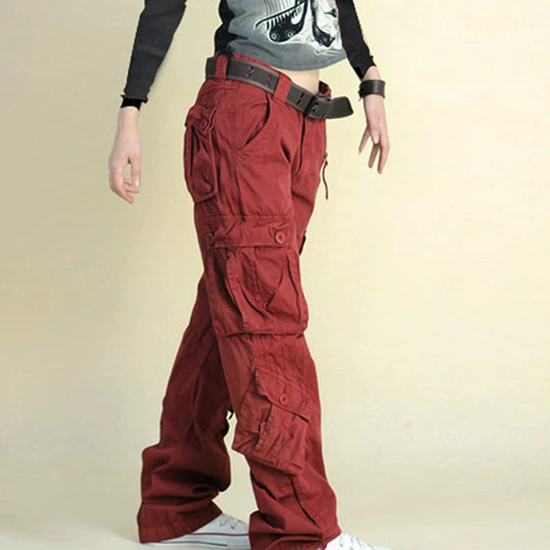 Loose Cargo Sweatpants
