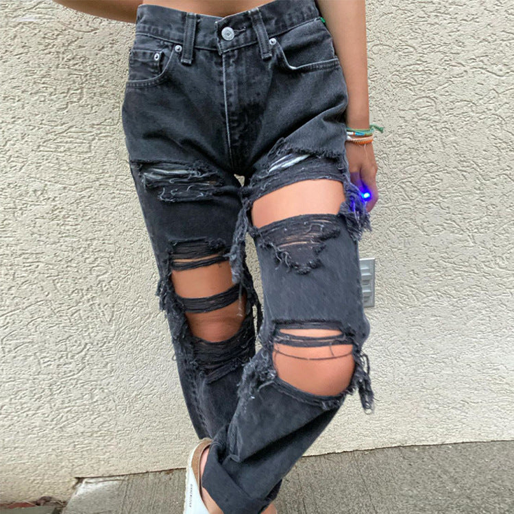 Ripped Thin jeans