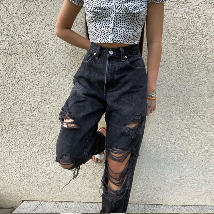 Ripped Thin jeans