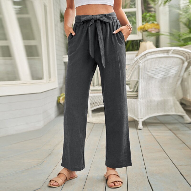 Casual Wide-leg Trousers