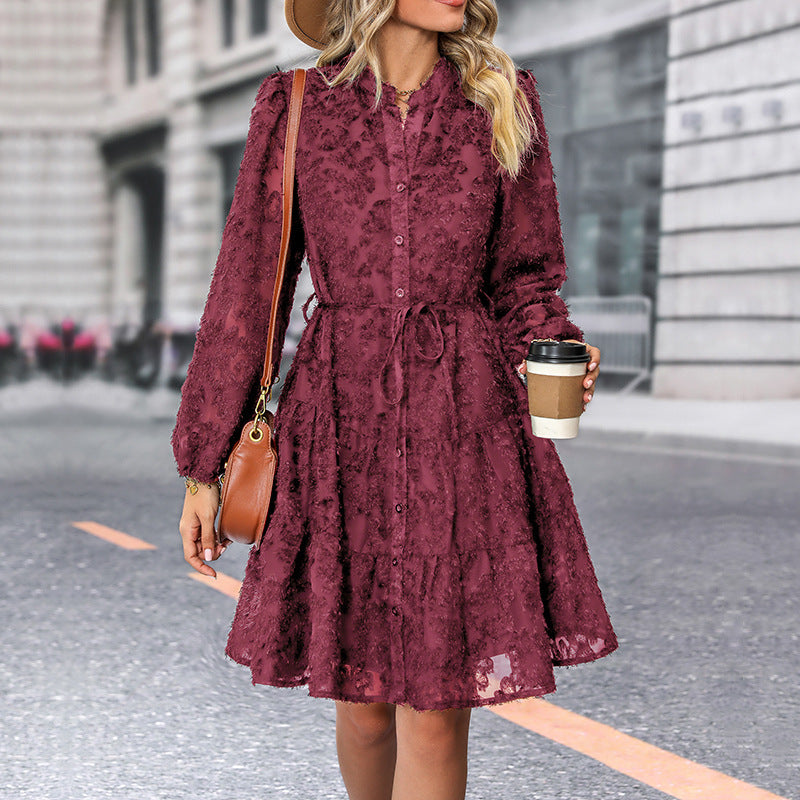 Long-Sleeve Dress