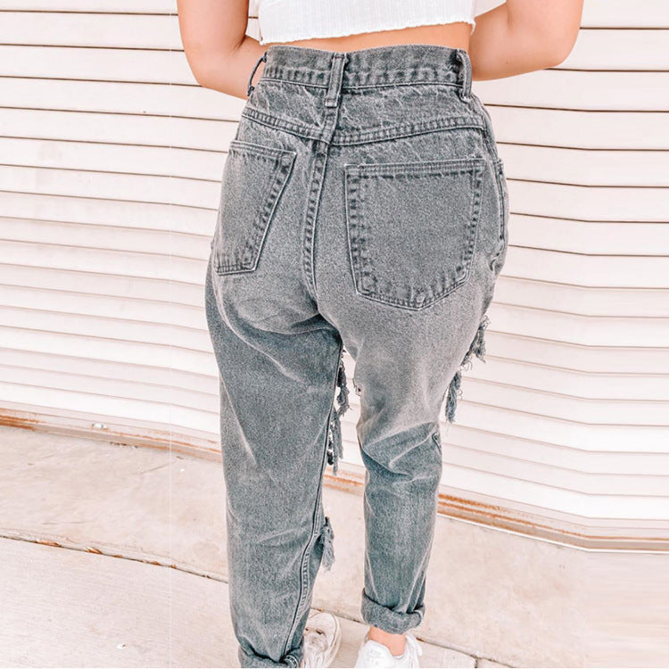 Ripped Thin jeans