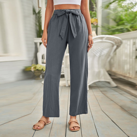 Casual Wide-leg Trousers