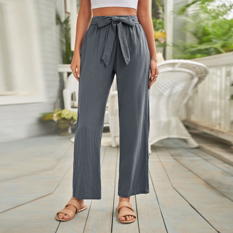 Casual Wide-leg Trousers
