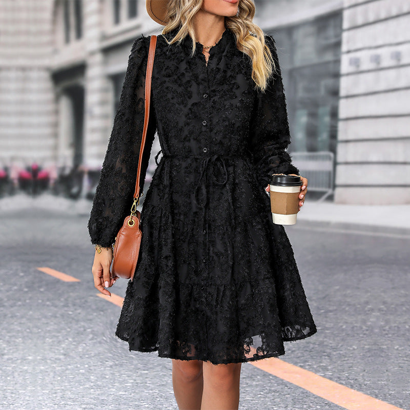 Long-Sleeve Dress